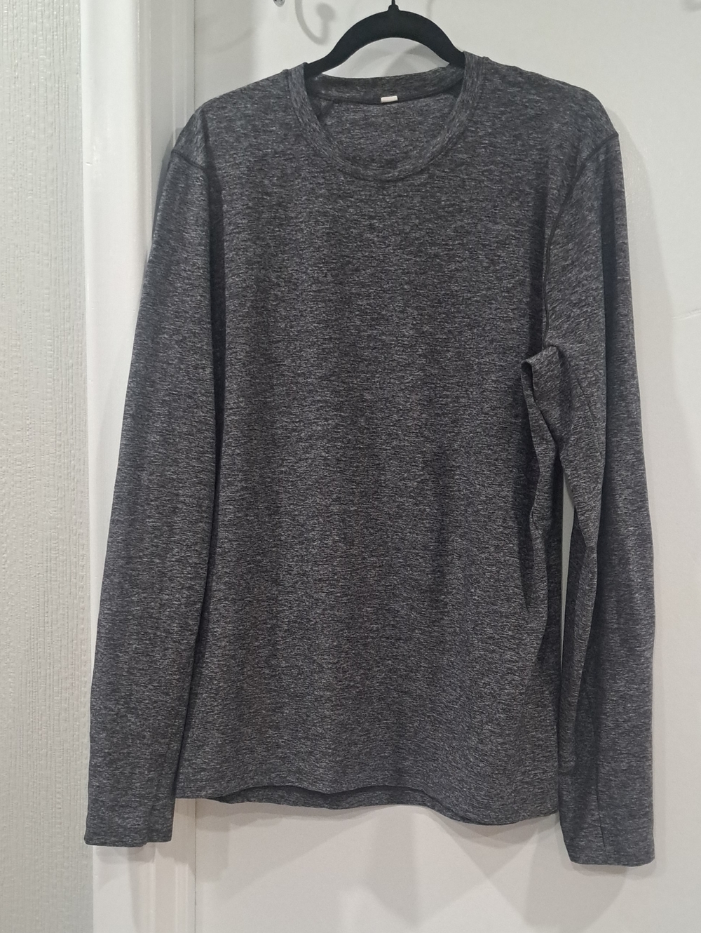lululemon athletica Charcoal Heather Long-Sleeve Crew